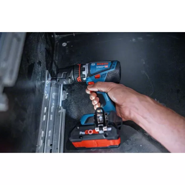 Aku vrtací šroubovák 18V bez aku Bosch GSR 18V-90 FC + GFA 18-H 06019K6204