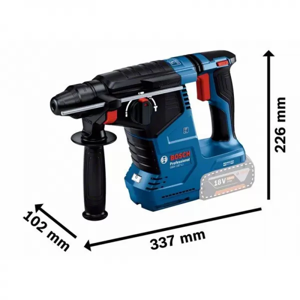 Aku vrtací kladivo SDS-Plus 18V 1x5,0Ah Bosch GBH 187-LI 0611923022