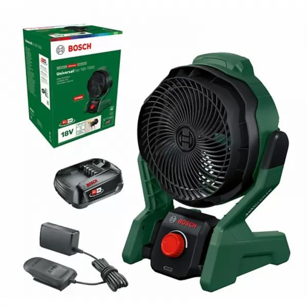 Aku ventilátor 18V 2,0Ah Bosch UniversalFan 18V-1000 06039E1001