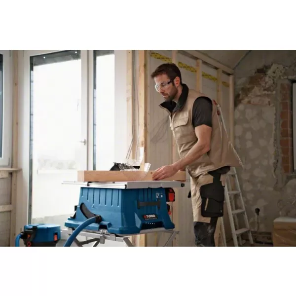 Aku stolní pila BITURBO Bosch GTS 18V-216 + stůl GTA 560 0601B44002