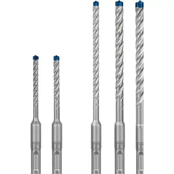 5dílná sada vrtáků do kladiv EXPERT SDS plus-7X, 5/6/6/8/10 mm Bosch 2608900197