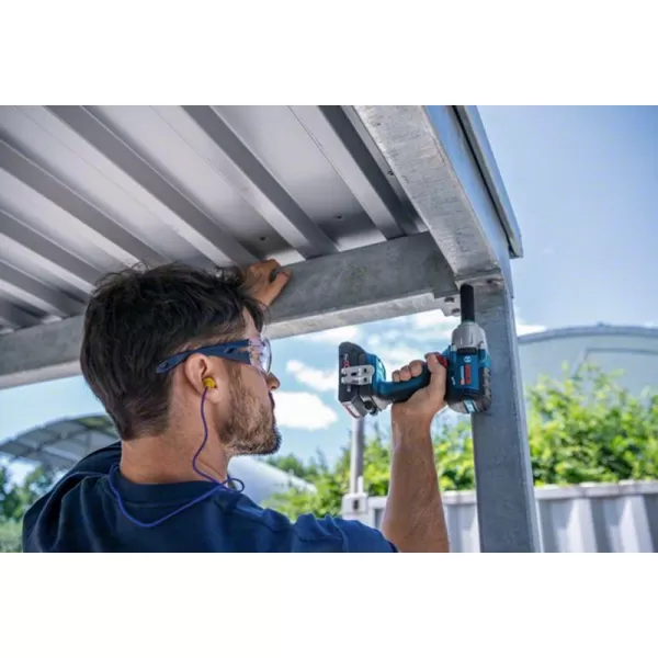 Aku rázový utahovák 2x5,0Ah Bosch GDS 18V-450 PC 06019K4103