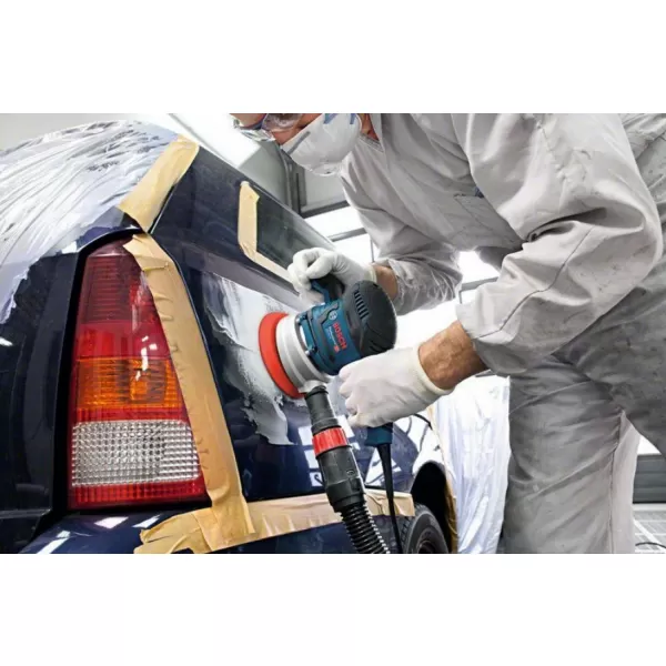 Excentrická bruska + LBOXX 238 Bosch GEX 40-150 0.601.37B.201