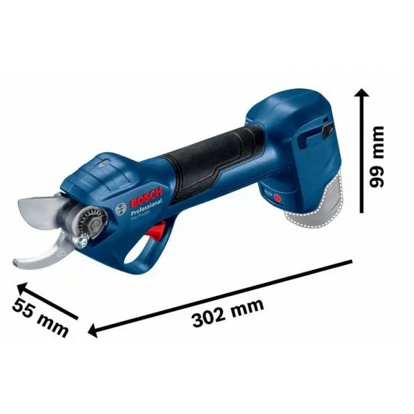Aku zahradnické nůžky 12V 2x3,0Ah Bosch Pro Pruner 06019K1021