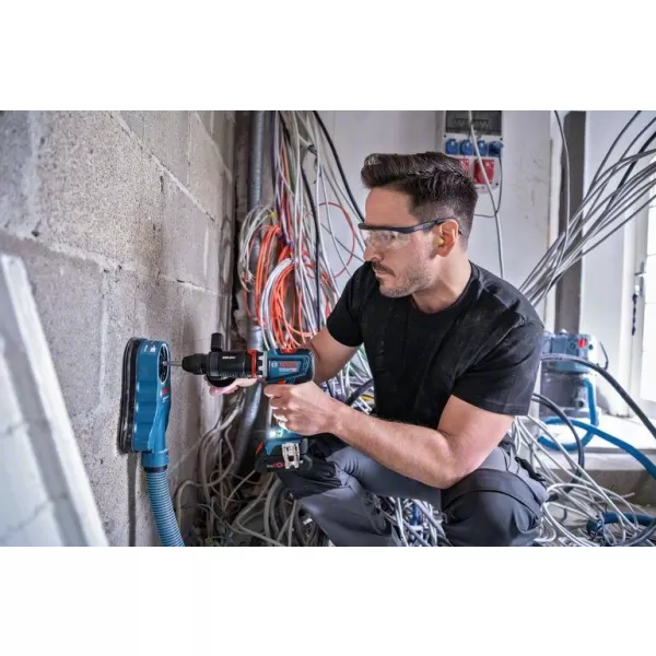 Aku vrtací šroubovák 18V bez aku Bosch GSR 18V-90 FC + GFA 18-H 06019K6204