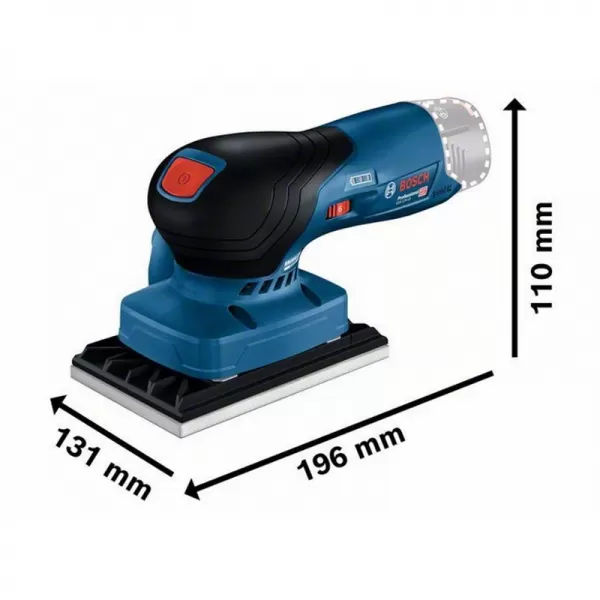 Aku vibrační bruska bez aku Bosch GSS 12 V-13 06019L0001