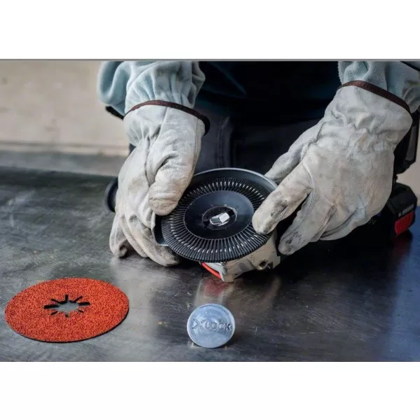 Fíbrový brusný kotouče EXPERT R782 Prisma Ceramic X-LOCK, 115 mm, 22,23 mm, P36, 5 kusů Bosch 2608621804