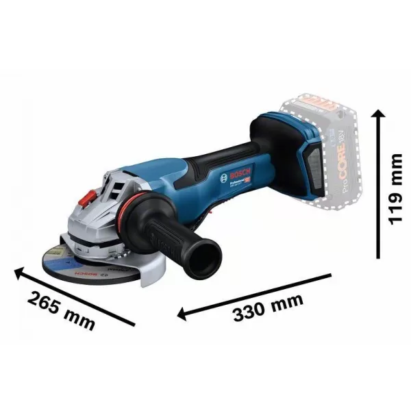 Aku úhlová bruska Bosch GWS 18V-15 P 06019H6A00