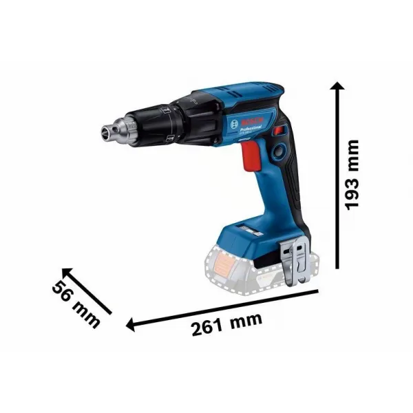 Aku šroubovák na sádrokarton 18V bez aku Bosch GTB 185-LI 06019K7021