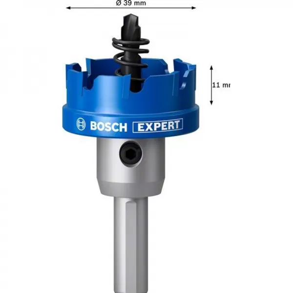 Děrovka s adaptérem EXPERT Sheet Metal 39 × 5 mm 2608901995
