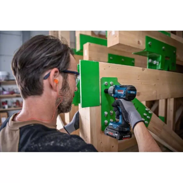 Aku rázový utahovák 2x5,0Ah Bosch GDS 18V-450 PC 06019K4103