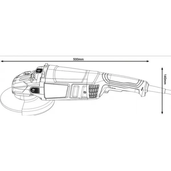 Úhlová bruska Bosch GWS 2200 0 601 8C0 120