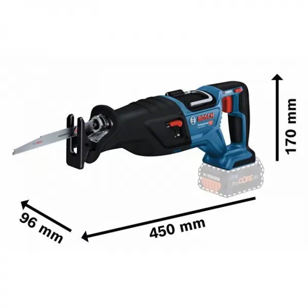 Aku pila ocaska 18V 1x5,0Ah Bosch GSA 185-LI 06016C0021