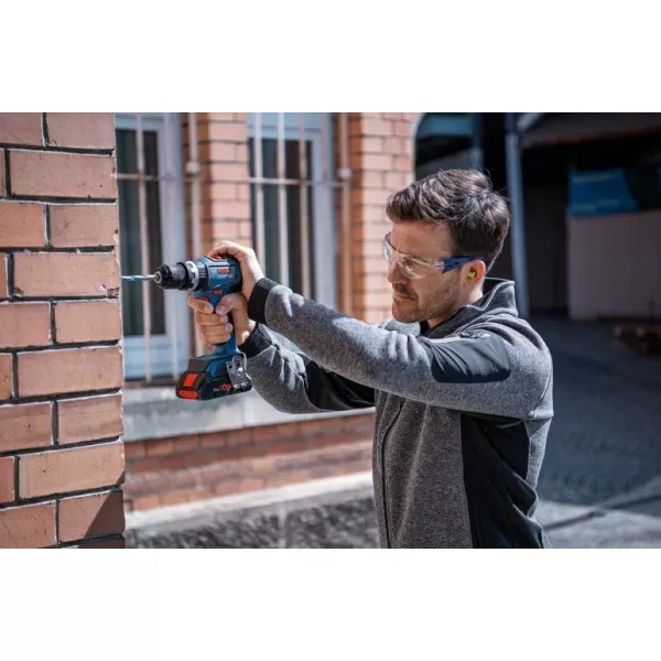 Aku vrtací šroubovák 2x5,0Ah 18V Bosch GSB 18V-90 C 06019K6106