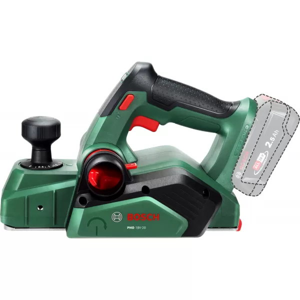 Aku hoblík bez aku 18V PHO 18V-20 Bosch 06032A4200