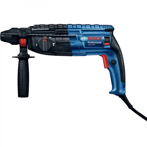Vrtací kladivo SDS-Plus + 5-ti dílná sada vrtáků Bosch GBH 240 0 615 990 M99